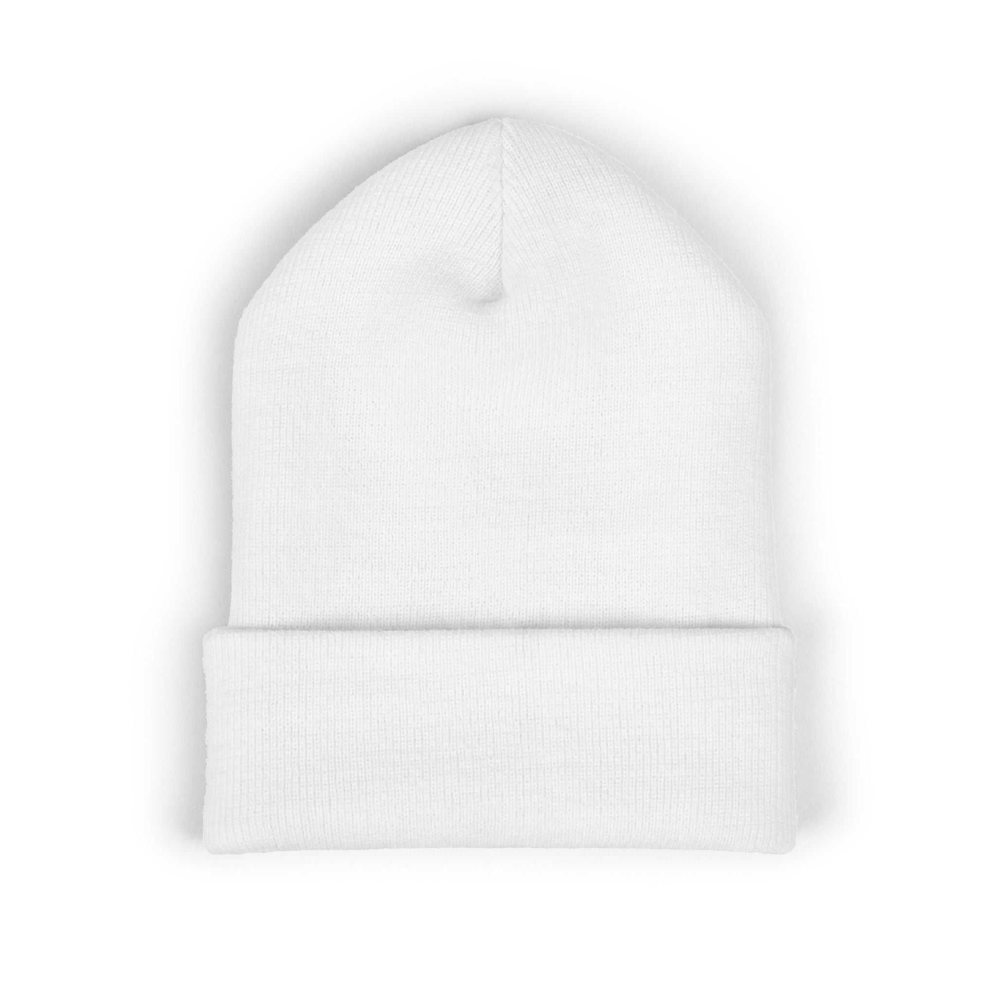 Gym Rat Embroidered Cuffed Beanie — Fitness Gym Lover Knit Hat