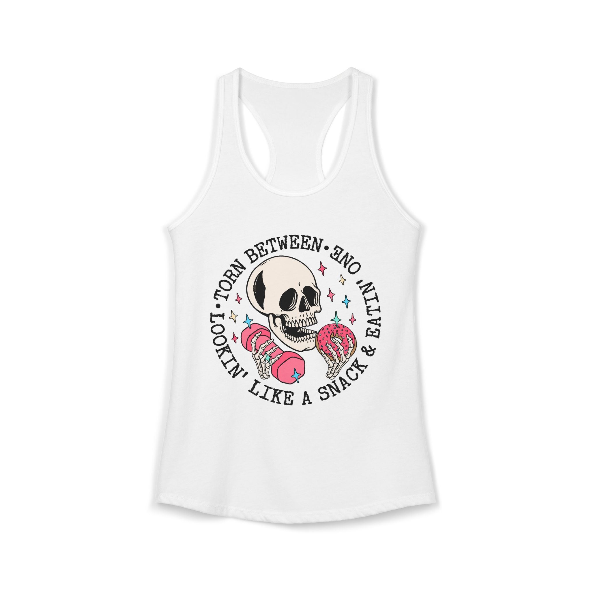 Look like a snack Racerback Tank