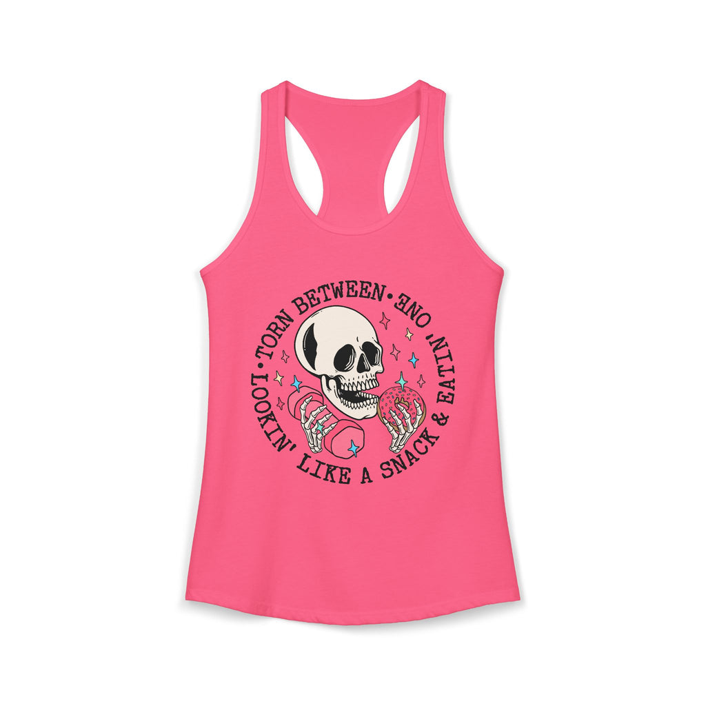 Look like a snack Racerback Tank